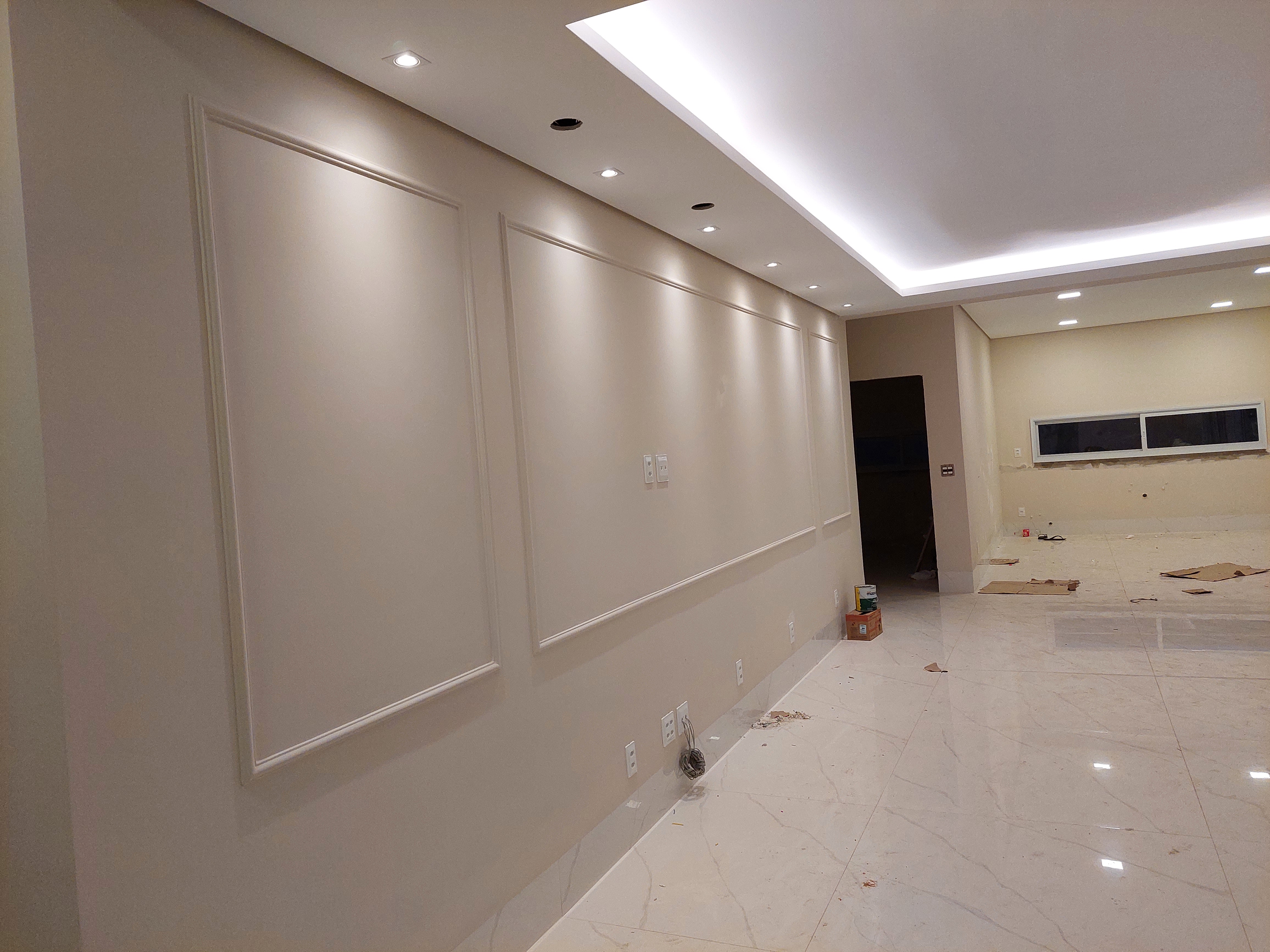 Área externa de casa em condomínio