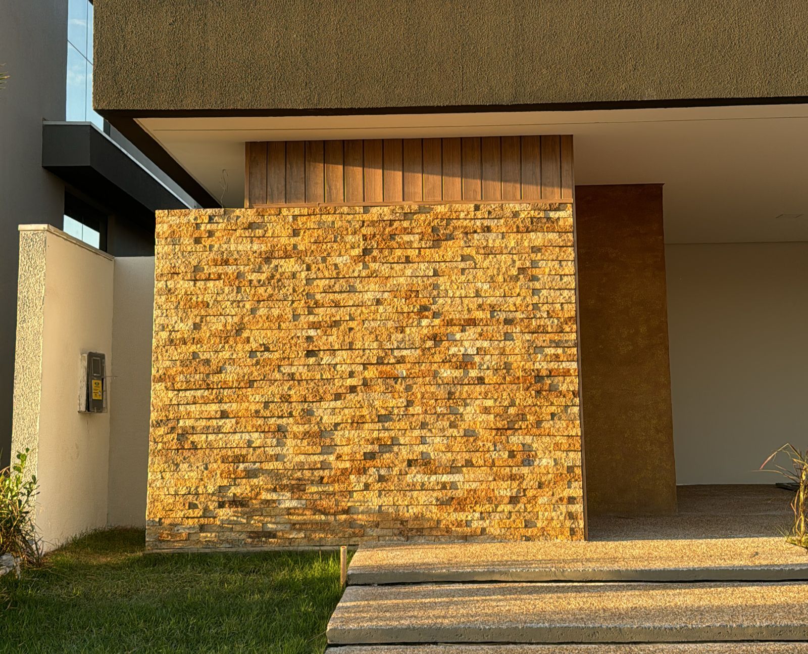 Detalhe construtivo em alvenaria