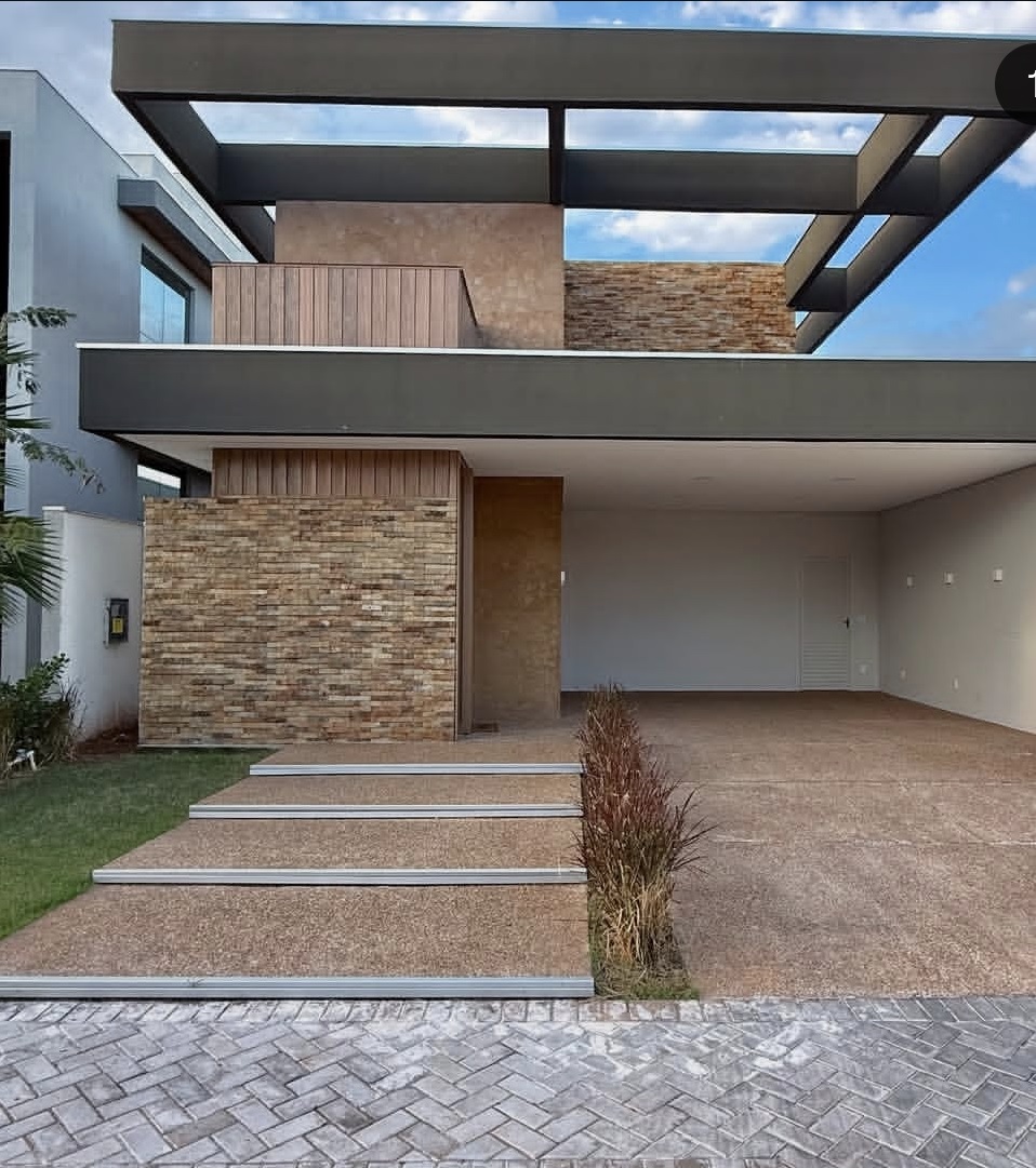 Fachada elegante de residência